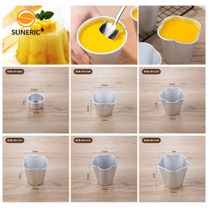 Molde de Aluminio para Cupcakes, Huevos, Tartas de Chocolate, <span class=keywords><strong>Mini</strong></span> Moldes para Hornear Gelatina, Moldes Individuales para Pudín - Product Image 3