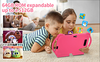 Tableta Android barata de 7 pulgadas para niños. Tableta wifi para niños africanos, tabletas de aprendizaje, personalización directa de fábrica