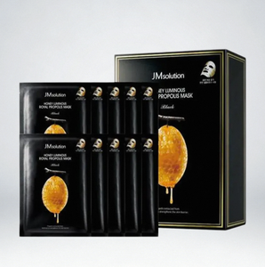 แผ่นมาส์กหน้า JM Solution Honey Luminous Royal Propolis 10 แผ่น บำรุงผิวหน้าให้ชุ่มชื้น กระจ่างใส และบำรุงผิว - Product Image 5