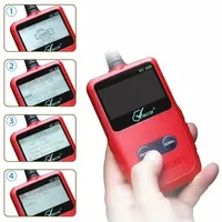 Lector de Códigos OBD II para Automóvil con Pantalla, Interfaz USB Universal de 9-16V, Compatible con 5 Idiomas (Inglés/Español/Francés/Holandés/Alemán)