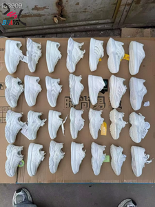 Nouvelles chaussures de sport pour filles, en cuir, tendance, blanches, décontractées, toutes saisons, stock mixte, chaussures pour enfants blanches - Product Image 3