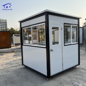 Casetas de Peaje Modulares Prefabricadas de Acero, Ventanas de Ventilación, Duraderas, Ecológicas, Fáciles de Mantener, Edificios de Oficinas, Hospitales de Exportación - Product Image 2