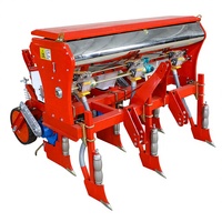 Semoir multifonctionnel agricole 4 rangs pour tracteur, pour soja, arachides, maïs – Haute productivité – Fournisseur chinois