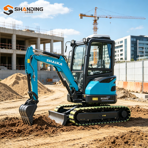 Mini excavadora compacta de 3t de fábrica china, nueva microexcavadora, mini excavadora hidráulica sobre orugas, pequeña excavadora. - Product Image 4