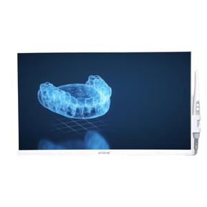 รถเข็นอุปกรณ์การแพทย์ 3 ชั้น รถเข็นอเนกประสงค์สำหรับทันตกรรม ทำความสะอาดง่าย รถเข็นเคลื่อนที่สำหรับสแกนช่องปาก - Product Image 5