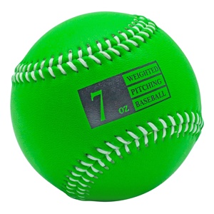 Palla da Baseball Pesata con Copertura in Pelle Spaccata da 9 Pollici per Allenamento di Lancio e Forza del Braccio per Mancini/Destri - Product Image 4