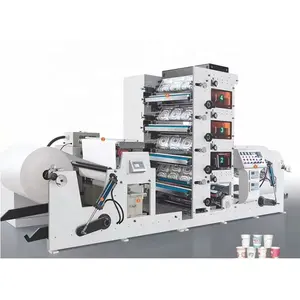 850 8 colour digital flexo printing machine for paper cup