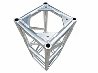 Structure triangulaire en aluminium, treillis carré en alliage 6061-T6 pour éclairage de scène et toiture