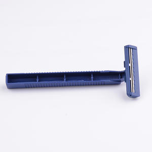 شفرة حلاقة للاستخدام مرة واحدة مزدوجة الشفرة آمنة للجسم واللحية، عبوة كيس بولي تحتوي على خمس قطع - Product Image 5