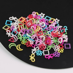 Hollow Imitation Pearl Beads 50g Color Plastic Resin Scattered Beads For DIY Craft Jewelry Making Accessories - Product Image 3