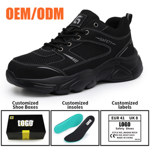 <span class=keywords><strong>Chaussures</strong></span> <span class=keywords><strong>de</strong></span> <span class=keywords><strong>sécurité</strong></span> GUYISA pour hommes, anti-explosion, anti-perforation, à tige basse, embout en acier, semelle intermédiaire anti-perforation, semelle en caoutchouc, noires - Product Image 3