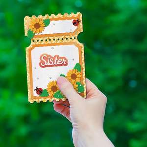 글로블랜드 가족 테마 탄소강 오버레이 글자 알파벳 커팅 다이 DIY 스크랩북 카드 제작 엠보싱 사진 공예용 - Product Image 5