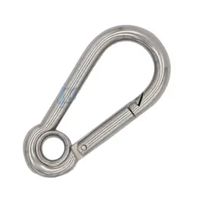 S.SK03 Stainless Steel 304 316 Snap Hook with Eyelet DIN5299A