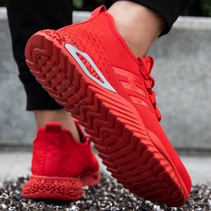 GUYSIA marca nuevo moda rojo transpirable resistente al desgaste a equipos <span class=keywords><strong>de</strong></span> protección <span class=keywords><strong>de</strong></span> seguridad <span class=keywords><strong>de</strong></span> punta <span class=keywords><strong>de</strong></span> acero <span class=keywords><strong>zapatos</strong></span> al aire libre <span class=keywords><strong>de</strong></span> las mujeres al aire libre <span class=keywords><strong>zapatos</strong></span> - Product Image 4
