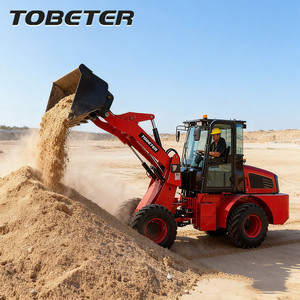 Tobeter горячая Распродажа H480 мини-фермерский садовый колесный погрузчик мини-дизельный погрузчик компактный колесный погрузчик - Product Image 2