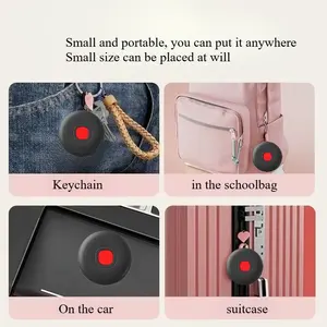 WESOLVET MFI-Zertifiziertes Intelligentes Anti-Verlust-Gerät Schlüsselanhänger Langlebiger Kunststoff IOS-Telefonsystem-Kompatibel Find My IP67 Tracker - Product Image 6