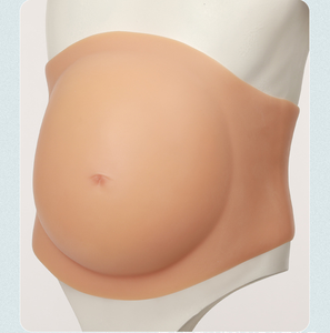 Barriga de Silicona Realista para Embarazo, <span class=keywords><strong>Disfraz</strong></span> de <span class=keywords><strong>Embarazada</strong></span> para Actores, Accesorios de Cine, Cosplay de Maternidad - Product Image 3