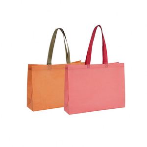 Custom Logo Personalized Reusable Recycle Nonwoven Grocery <b>Promotional</b> PP Versatile Packaging Non Woven Fabric <b>Tote</b> Shopping <b>Bag</b> - Product Image 1
