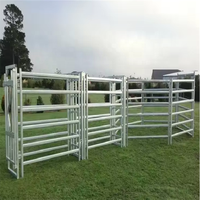 Installation facile Tuyau carré Bétail Cheval Rail Clôture Porte Ferme Champ Bétail Panneaux pour treillis et portes