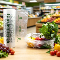 Op maat gemaakte transparante plastic fruitzakken, voedselverpakkingsfolie, plastic groentezakken, verpakkingsfabrikant