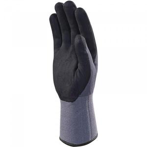 DELTA PLUS - VE726NO07 Gant tricoté en polyamide spandex gris-noir avec paume en nitrile/polyuréthane (multi-pack) GANTS - Product Image 2