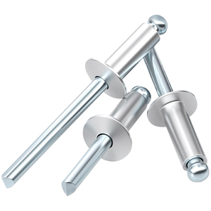 Remache ciego de tipo abierto de acero inoxidable SS 304/316 remaches SS impermeables remaches pop blancos - Product Image 3