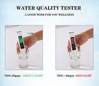 Vente directe d'usine de haute qualité 3 en 1 TDS EC Compteur de température étanche EC TDS Meter