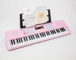 61キー電子オルガンおもちゃ楽器おもちゃピアノギフトシンセサイザー電子キーボード子供のための音楽キーボード