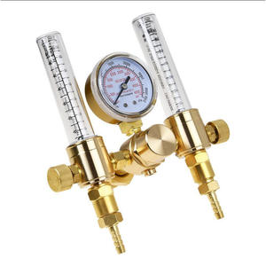 Régulateur de gaz double sortie CGA580 Argon avec débitmètre pour soudeurs TIG MIG - Product Image 4