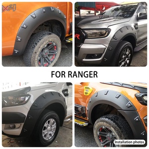 Kqd Vente en gros d'usine Accessoires de pick-up 4x4 Passage de roue ABS Style simple Fender Flare Fit for Ford - Product Image 4