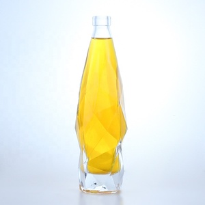 Botella De Cristal Transparente De Alta Calidad 500ml 700ml 750ml Licor Whisky Tequila Vodka <span class=keywords><strong>Ron</strong></span> Con Tapas - Product Image 5