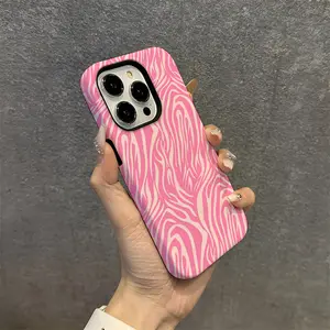 2 In 1 TPU+PC INS Fashion Design Case For IPhone 11/XR/13/15 Pro Max Sublimation Film Case