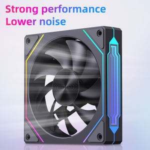 SNOWMAN 120mm ARGB Dual Light Loop PWM Case Fan Ventilador de computadora RGB direccionable con control remoto para <span class=keywords><strong>Gaming</strong></span> <span class=keywords><strong>PC</strong></span> Función de refrigeración - Product Image 5