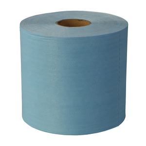 산업용 친환경 WP+PP 부직포 블루 엠보싱 다목적 청소용 물티슈 롤 - Product Image 2