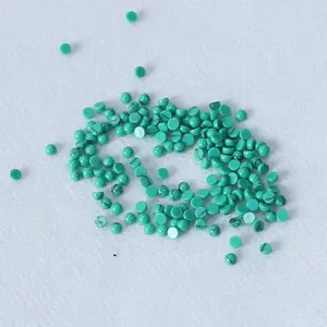 2.5mm Round Cabochon Synthetic Turquoise Cabochons Flat Back