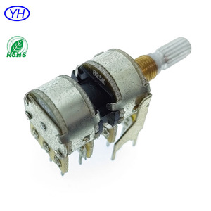 Miễn phí mẫu 1K 10kb <span class=keywords><strong>50k</strong></span> 100k Ohm 4 gang Carbon phim âm thanh 16mm ROTARY chiết Alps - Product Image 5