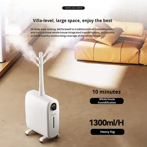Excellent Quality Ultrasonic Air <b>Humidifier</b> Timing Function Low Noise AC Power Supply Commercial Capacity Sterilization - Product Image 3
