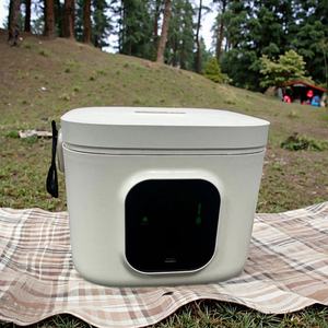 New Arrival Customized BPA Free Portable Cordless School Lunch Box Kids <b>Rechargeable</b> 800ml Lunch Box for Outside - Product Image 3