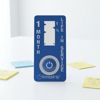 Indicateur de temps adhésif Timestrip d'un mois, étiquette indicatrice de durée de vie, contrôle de la fraîcheur des aliments et des boissons, gestion de la sécurité logistique