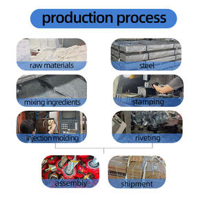 عربة تخييم متعددة الوظائف من الفولاذ شديد التحمل ، مقطورة حديقة ، معدات - Product Image 6