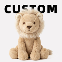 Peluche Lion Mignon pour Machine à Pinces, Jouet Personnalisable avec Logo, ODM OEM, Cadeau Anniversaire, Fêtes, Usage Quotidien