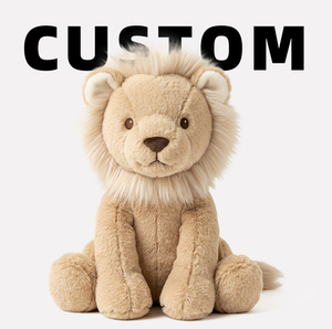 Peluche <span class=keywords><strong>Lion</strong></span> Mignon pour Machine à Pinces, Jouet Personnalisable avec Logo, ODM OEM, Cadeau Anniversaire, Fêtes, Usage Quotidien - Product Image 2
