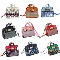 Gantungan Tas Desainer Mewah, Hadiah, Gantungan Tas Mini, Ornamen, Gantungan Kunci, Liontin, Dompet Kecil Kulit PU, Gantungan Kunci Tas, Dompet Koin
