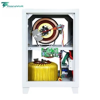 Régulateur de tension automatique stabilisateur 380V Série SJW 15kva à 80kva Triphasé AC avec écran LCD pour utilisation SVC Personnalisable