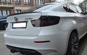 BMW E71 Car Rear Trunk Spoiler Exterior Part Real Carbon Fiber Car Rear Spoiler <b>Wing</b> for BMW X6 E71 2008-2014 Car Accessories - Product Image 4