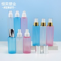 Flacon pompe carré en plastique pour cosmétiques, 100 ml, 120 ml, 150 ml, 180 ml, 200 ml, avec pompe à pression, pour shampoing