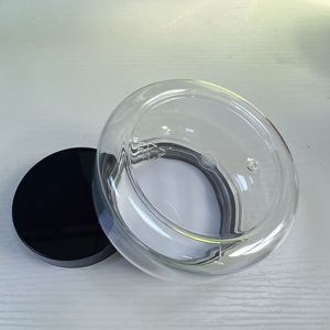 Frascos de Crema Transparentes de PET de Gran Capacidad y Alta Calidad, Tapas Doradas, Plateadas y Negras, Frascos Cosméticos Sellados, Recipientes Vacíos Reutilizables - Product Image 4