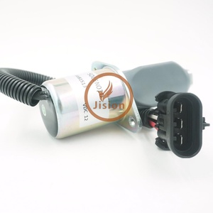 Solenoide de apagado de combustible 6681512 6681513 6690563 para motor, solenoide de corte de combustible, piezas de maquinaria de construcción - Product Image 3