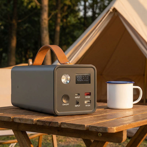 ESG <b>Camping</b> Travel <b>Portable</b> Power Station Solar <b>Generator</b> 200W 300W Pure Sine Wave Jump Wireless Charging - Product Image 4
