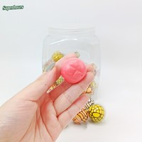 Bonbons Gommeux Multicolores en Forme d'Œil d'Araignée Marque SuperLoves, Saveur Fruitée, Goût Sucré, Idéal pour les Fêtes, Vente en Gros, Boîte Halal
